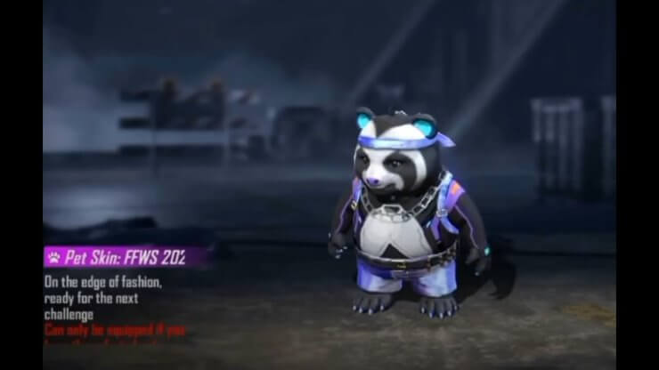 Skin Panda FFWS 2021