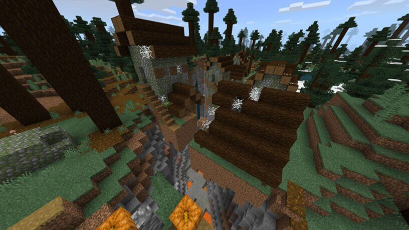Seed ngôi làng ma ám trong Minecraft